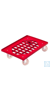 Trolley for Euronorm crates, 600 X 400 mm, Material: ABS  Trolley for Euronorm crates, 600 X 400...